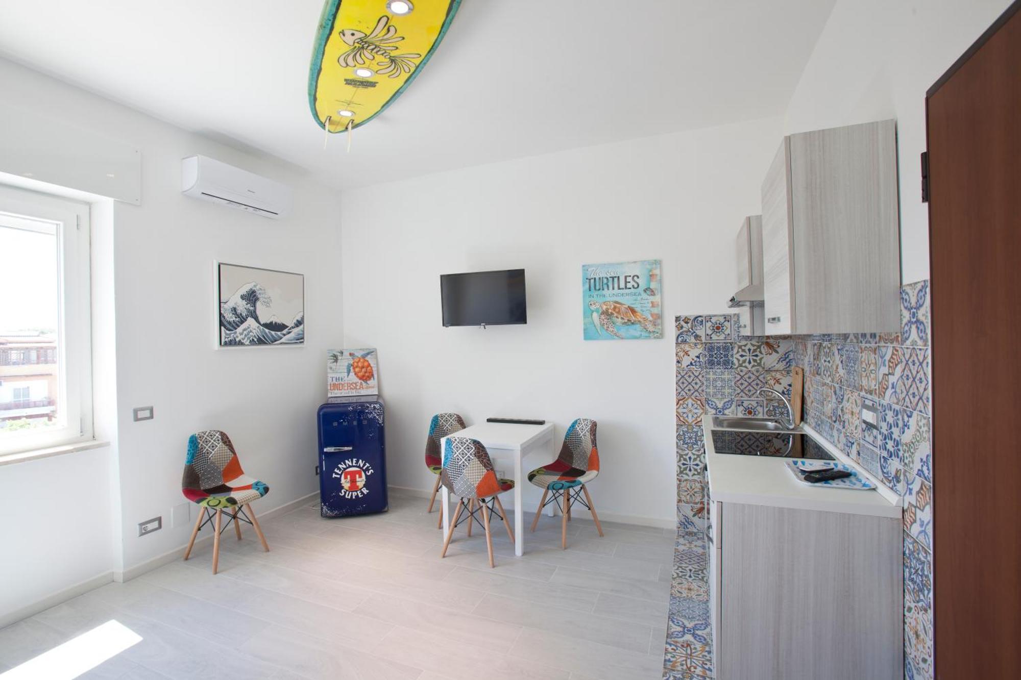 Surf And Windsurfer House Anzio Appartement Buitenkant foto